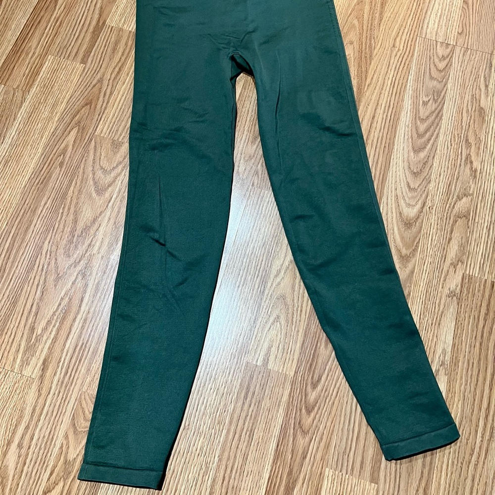 BLANQI Everyday Maternity Belly Support Leggings - Forest Green